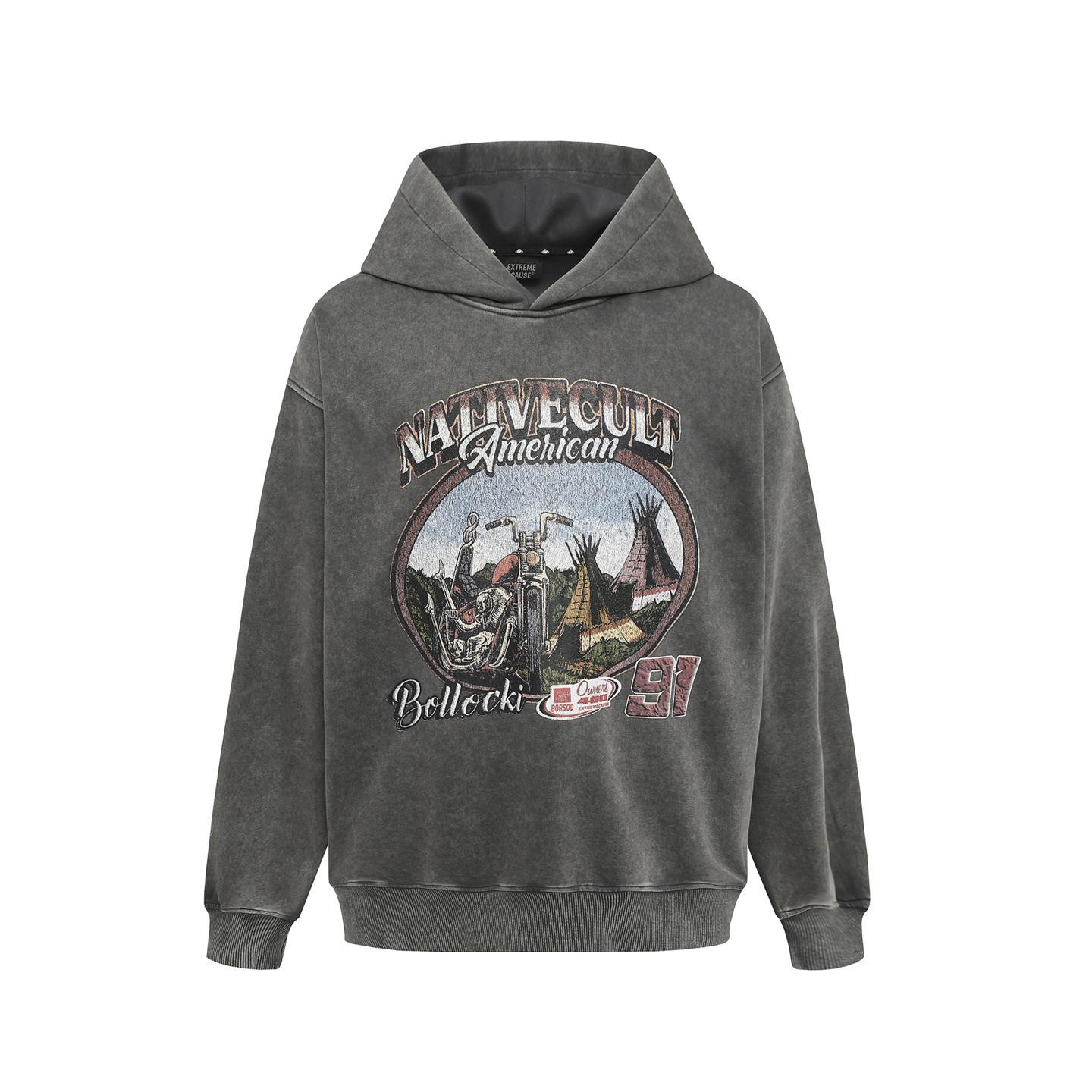 Unisex Urban Graphic Hoodie