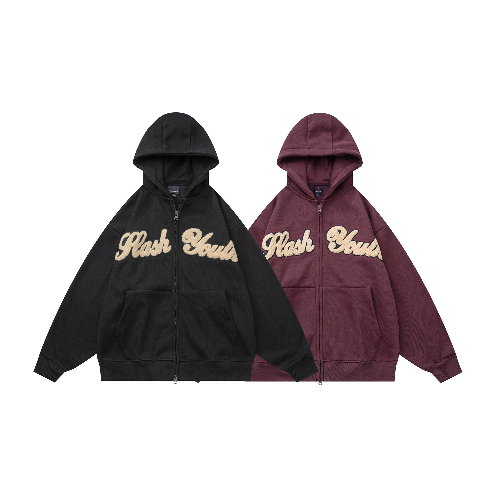 Cozy Zip-Up Oversized Hoodie