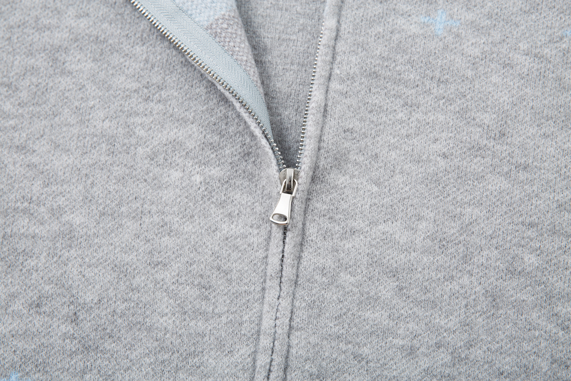 American Retro Geometric Loose Fit Long Sleeve Hoodie