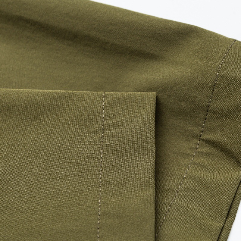 Color blocking function cashew pocket waterproof short sleeved T-shirt for men