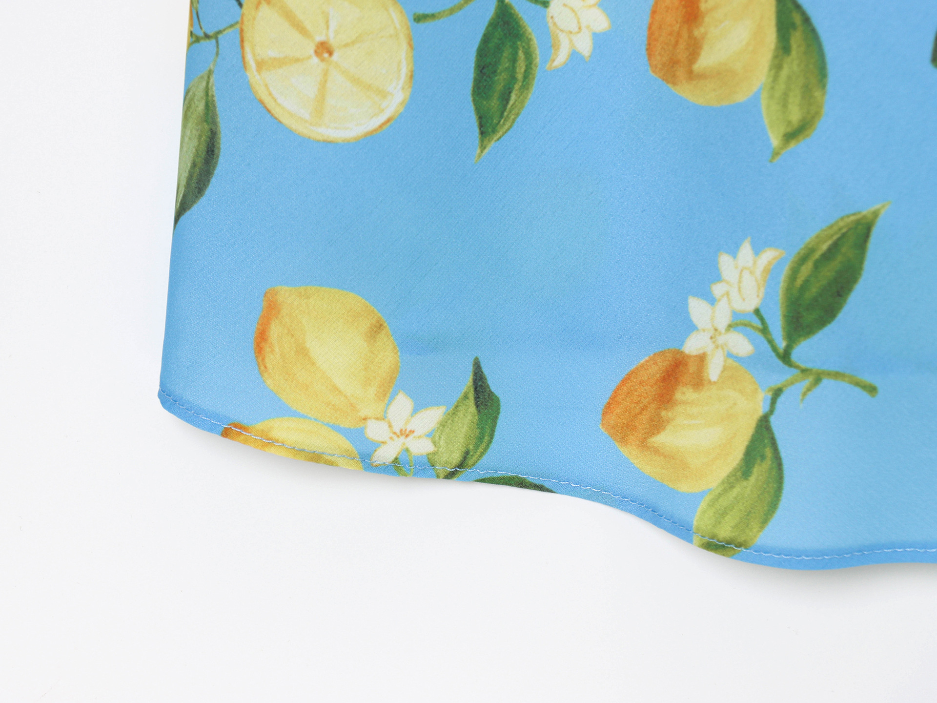 Floral slimming printed long skirt