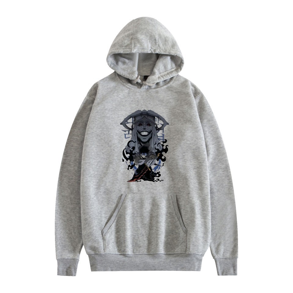 Korean Cotton Long Sleeve Graphic Hoodie Oversized Streetwear