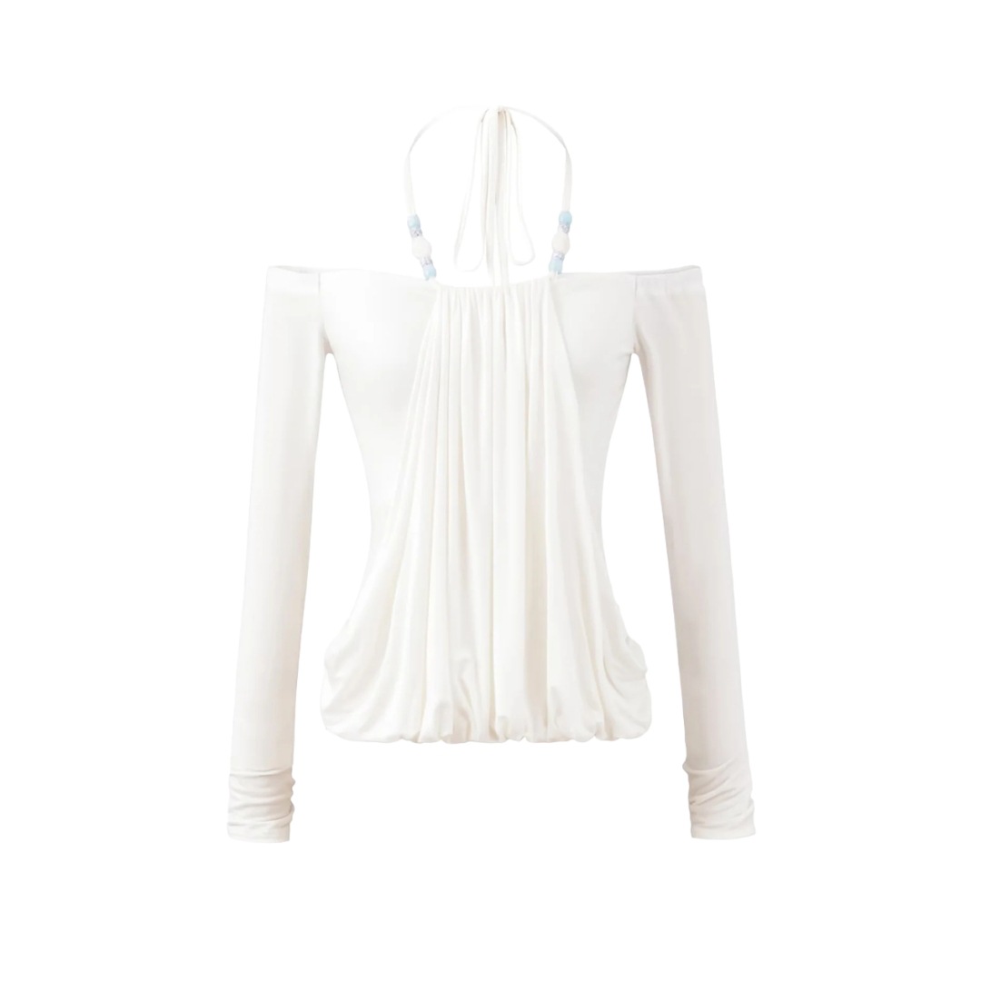 One-Shoulder Slim Fit Spicy Tee