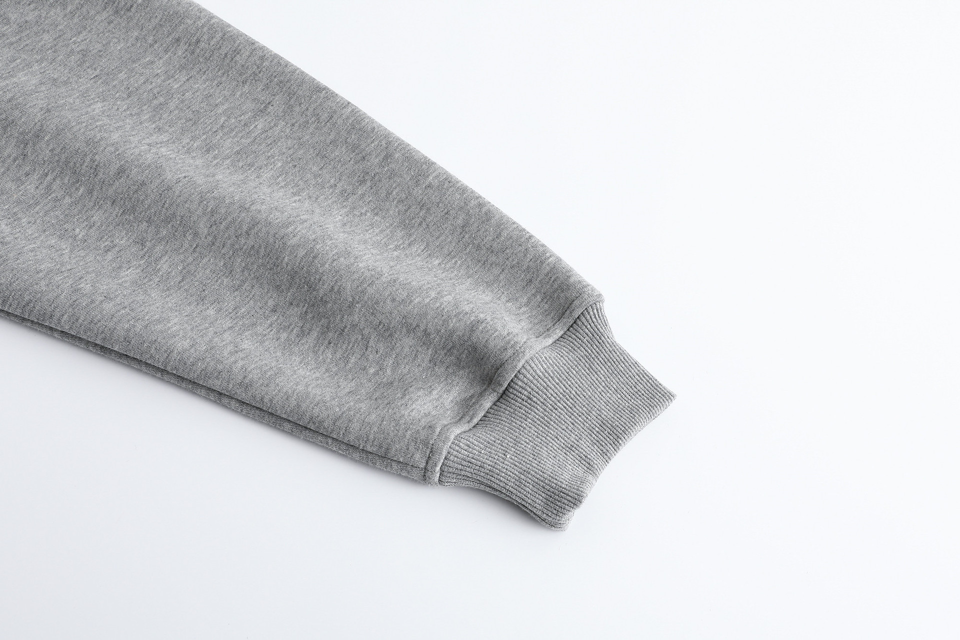 Gender Neutral Oversized Cotton Blend Monogrammed Hoodie