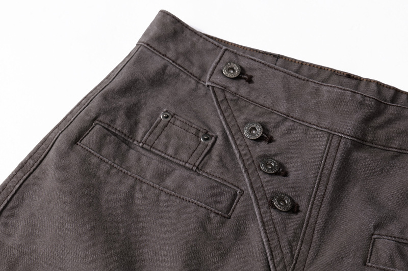Original Streetwear Brand Design Vintage Button Decoration High-Street Cool Loose Casual Knife Pants Jeans Long Pants