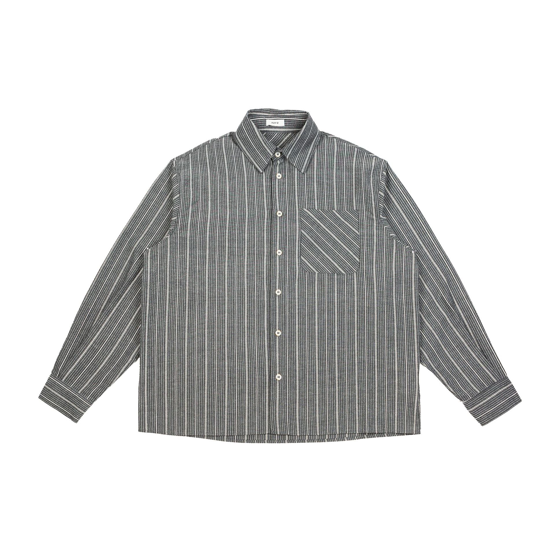 Cotton Blend Office Button Down Workwear Shirt