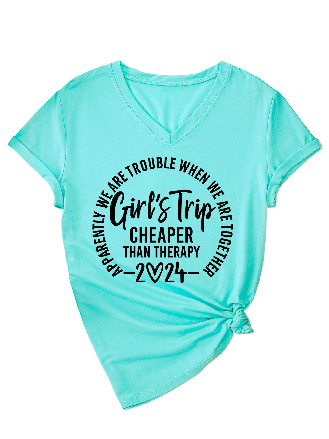 Geometric Print Crew Neck Short Sleeve Tee