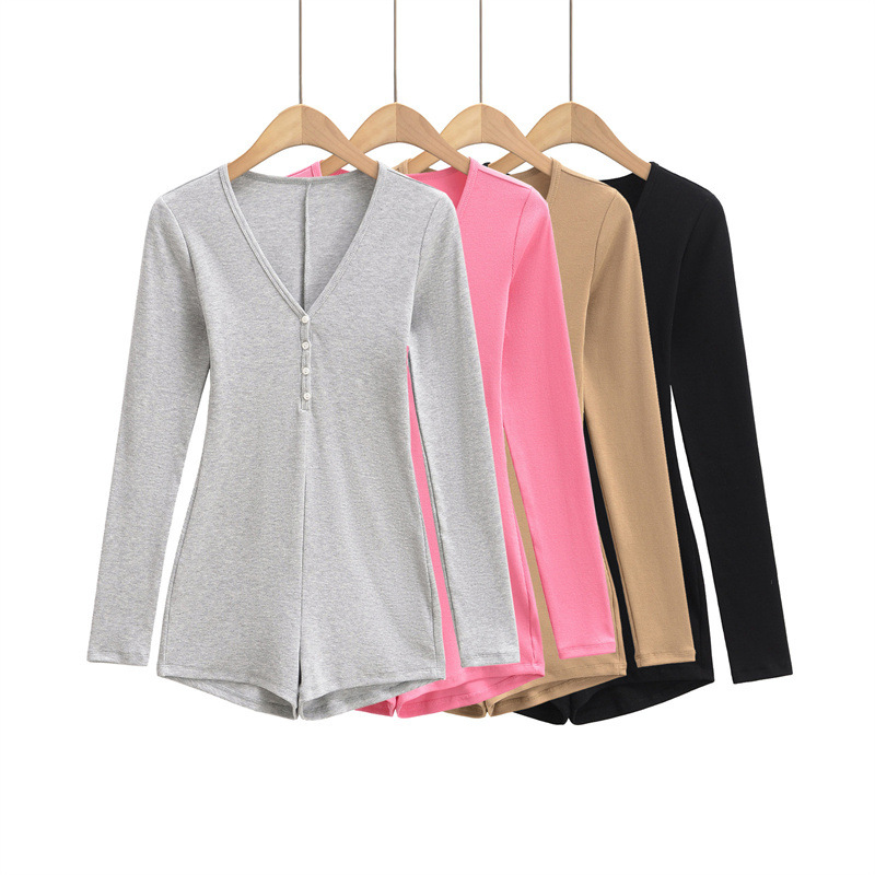 Ladies Cute Fresh Polyester Jumpsuit