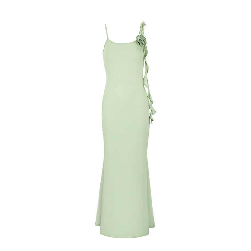 Laced Bodycon Maxi Dress