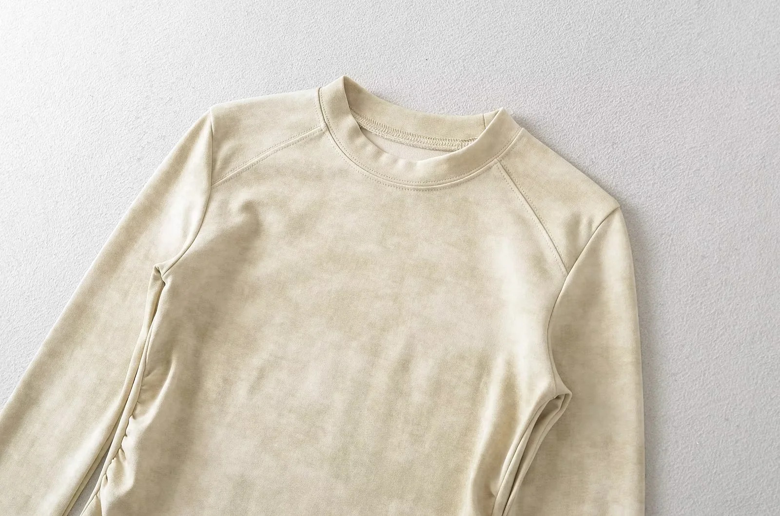 Playful Ladies Full Sleeve Cotton Crewneck Spiral Tee