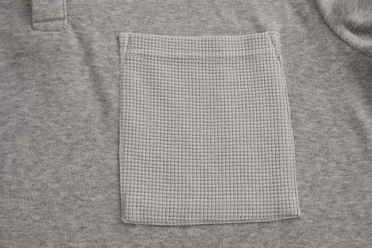 Urban Cotton Blend Oversized Mock Neck Snap Hoodie