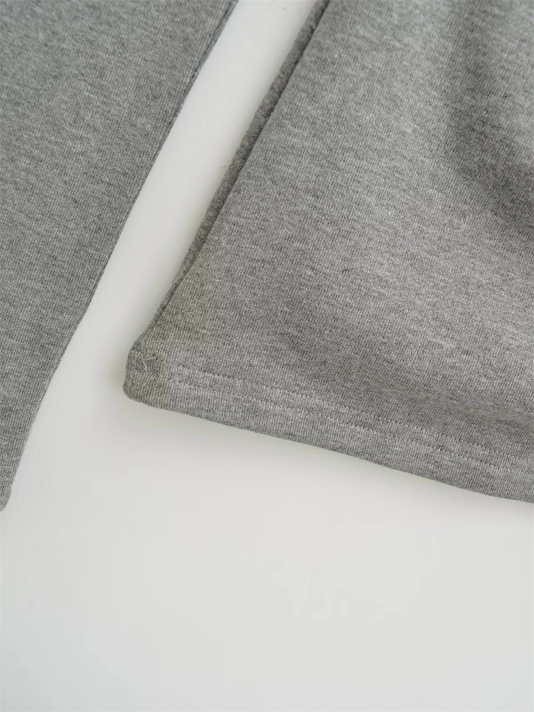 Ladies Plunge Crisscross Full-Sleeved Slim Fit Tee