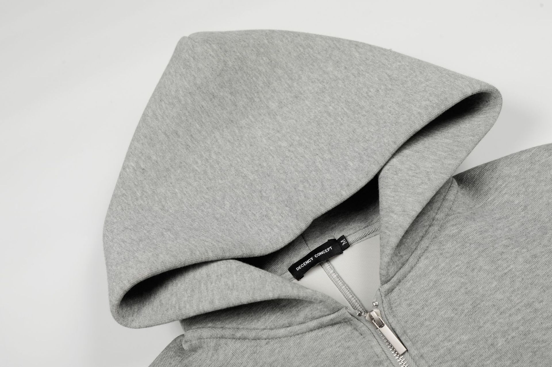 Mens Plain Heavyweight Loose Fit Hoodie