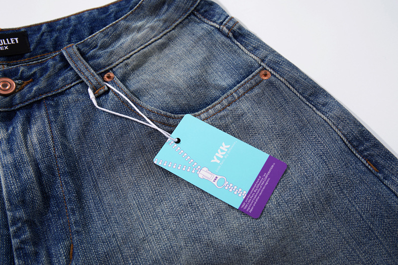 Street Style Vintage Distressed Washed Knife-Edge Denim Pants, Hip-Hop Casual Loose Ripped Straight Leg Jeans