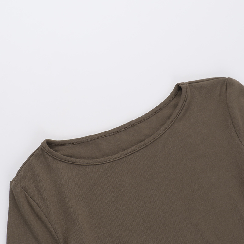 High Waist Bodycon Full Sleeve Polyester Dress