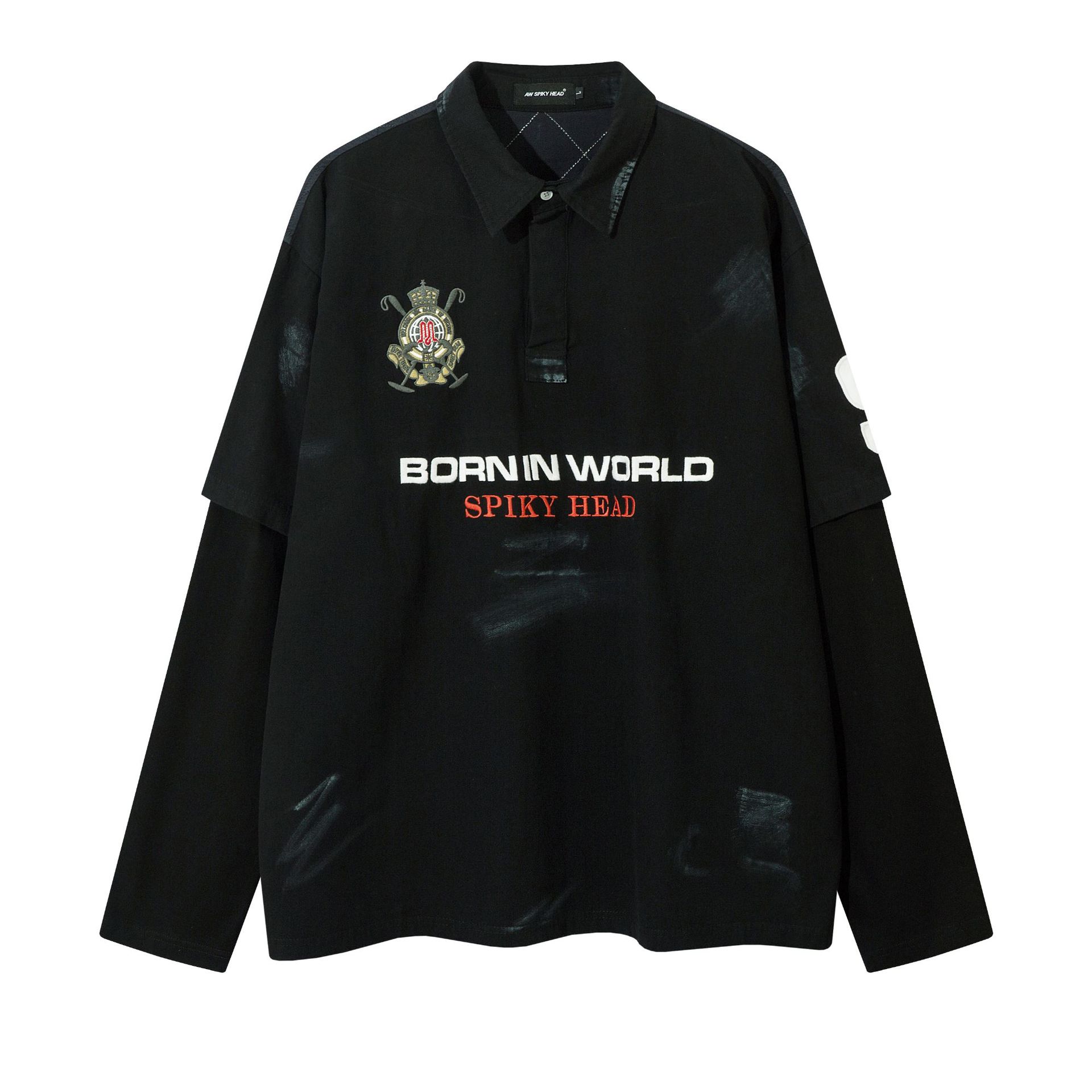 Long Sleeve Cotton Letter Print Hoodie