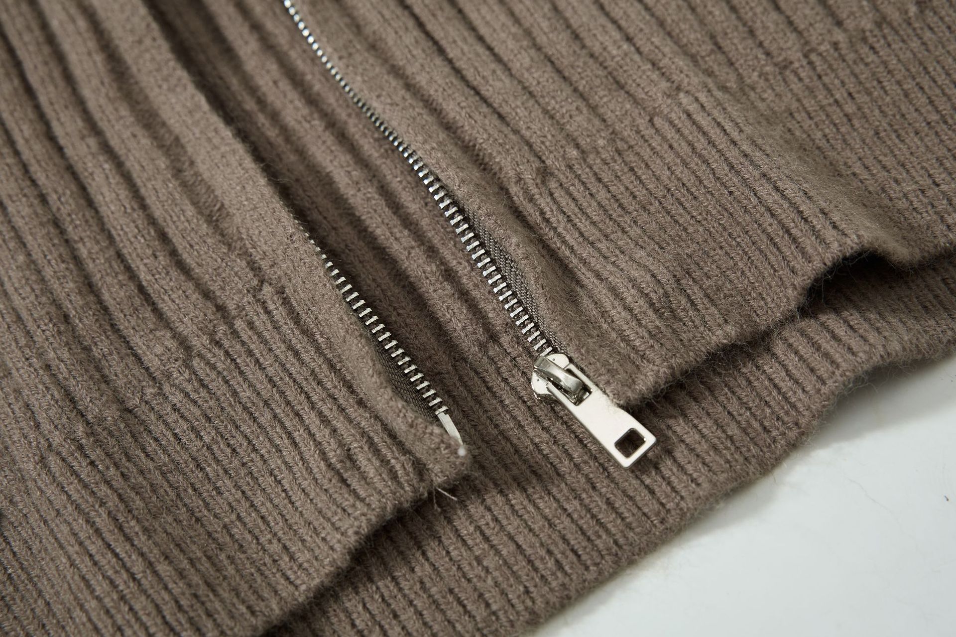 Sporty Loose Jacquard Long Sleeve Sweater
