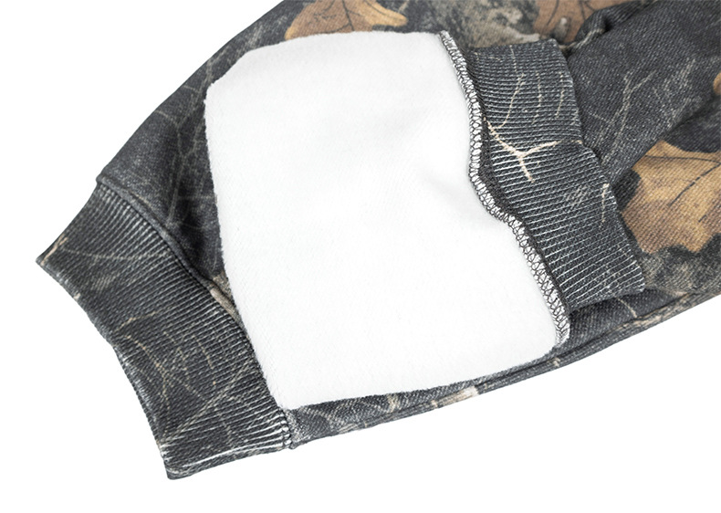 Woodland Camo Brushed Cotton Hoodie