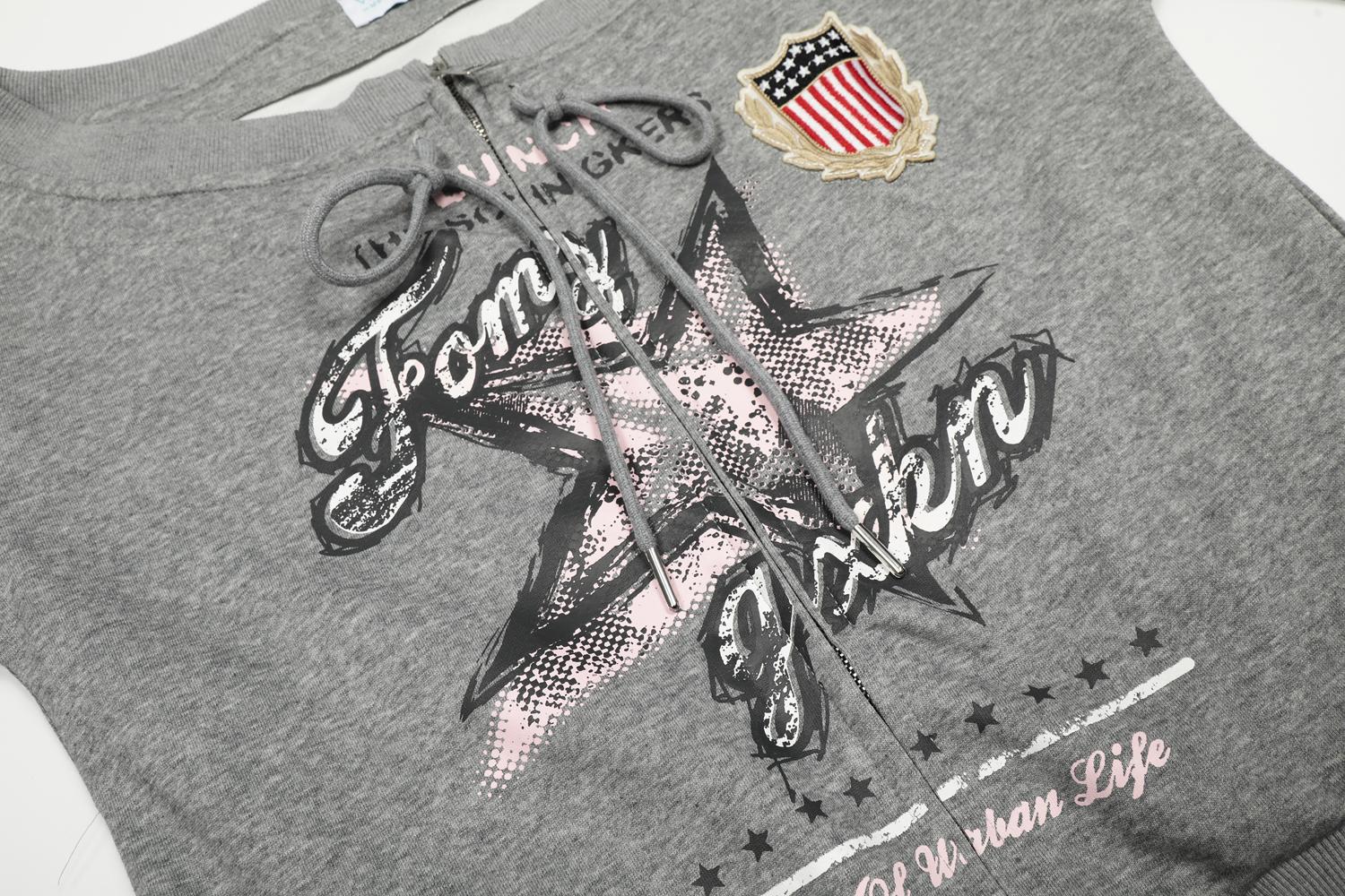 Asymmetric Urban Starburst Hoodie