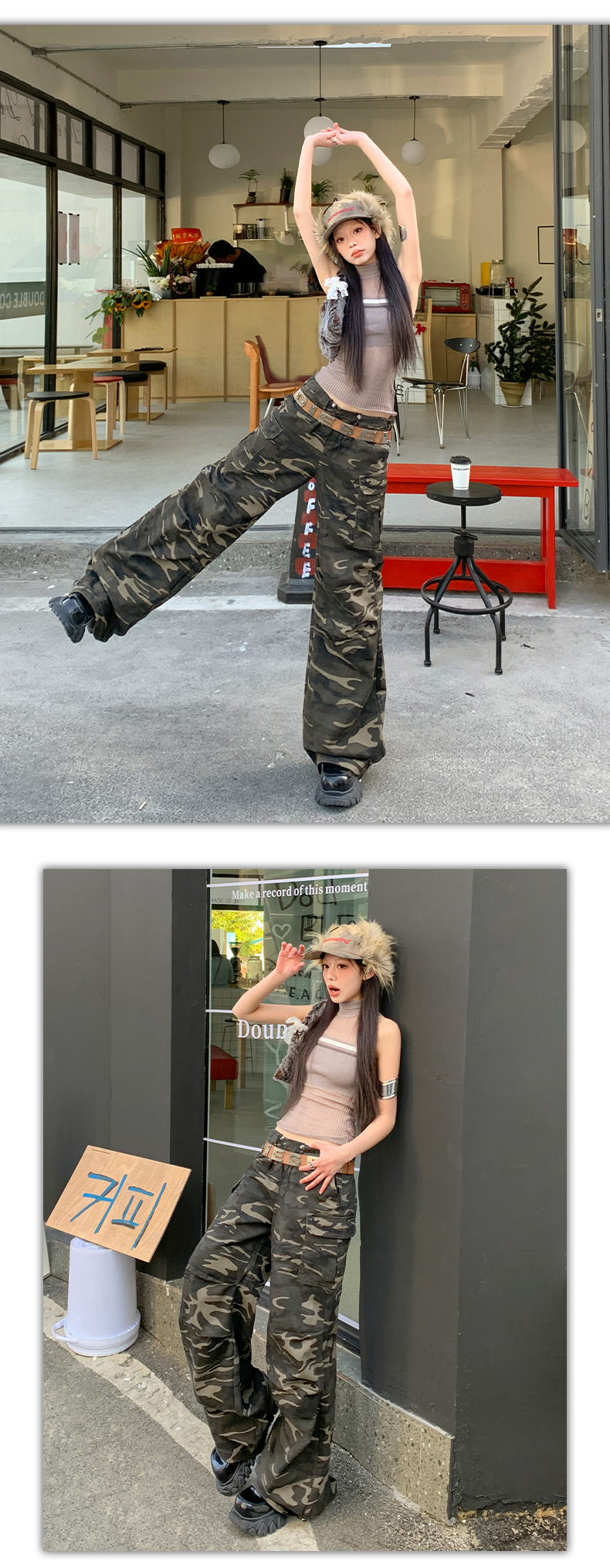Women's Pantst Casual Trousers Low Waist Loose Drawstring Cuff Work Pants