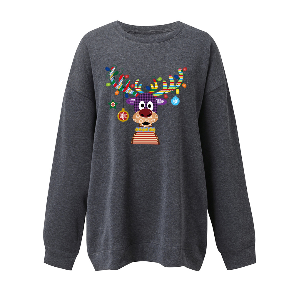 Loose Fit 3D Pattern Hoodie