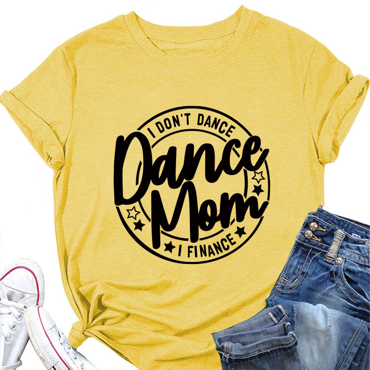 Geometric Pattern Round Neck T-Shirt