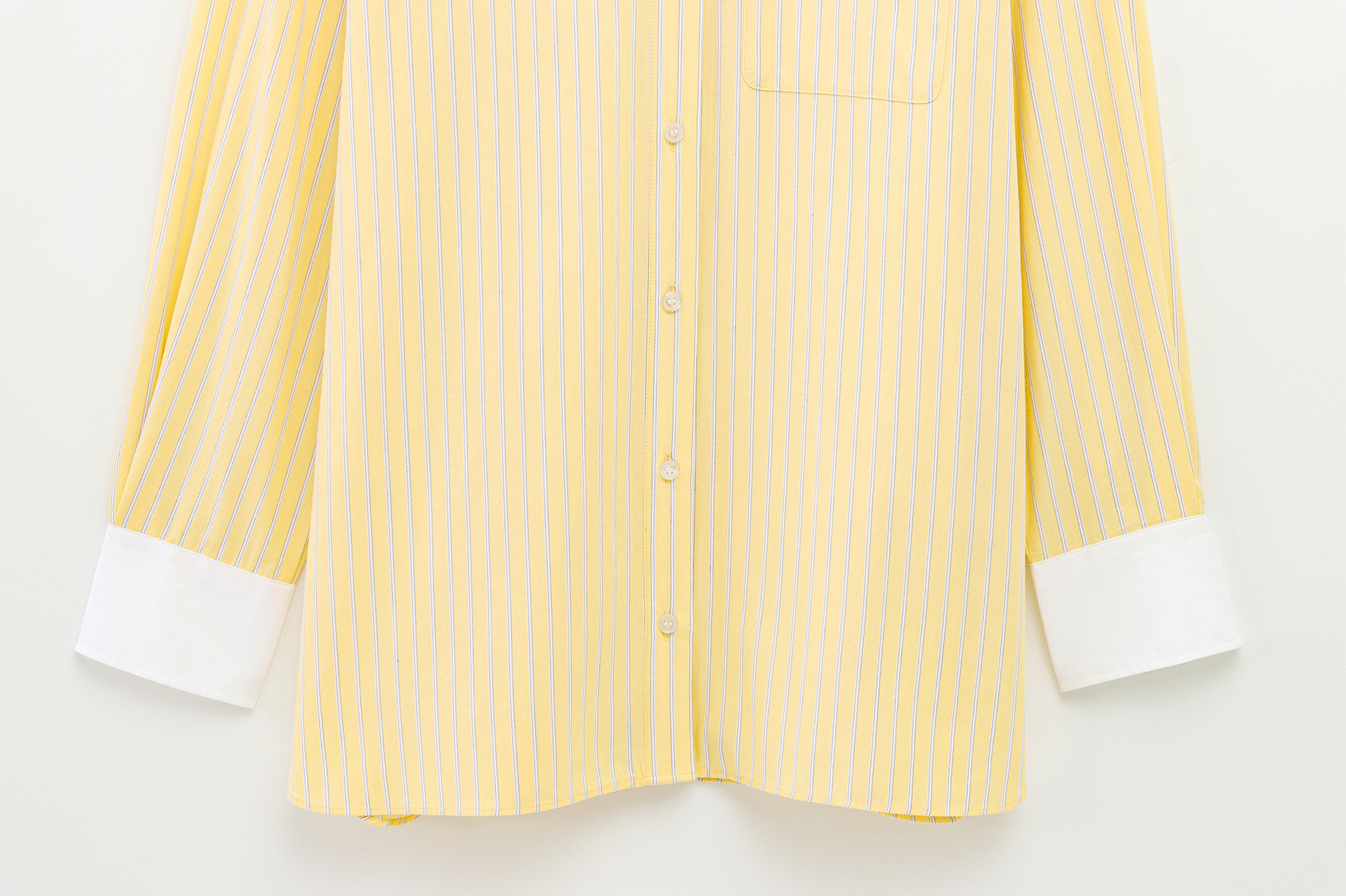 Ladies Oversized Grid Full Sleeve Shirt