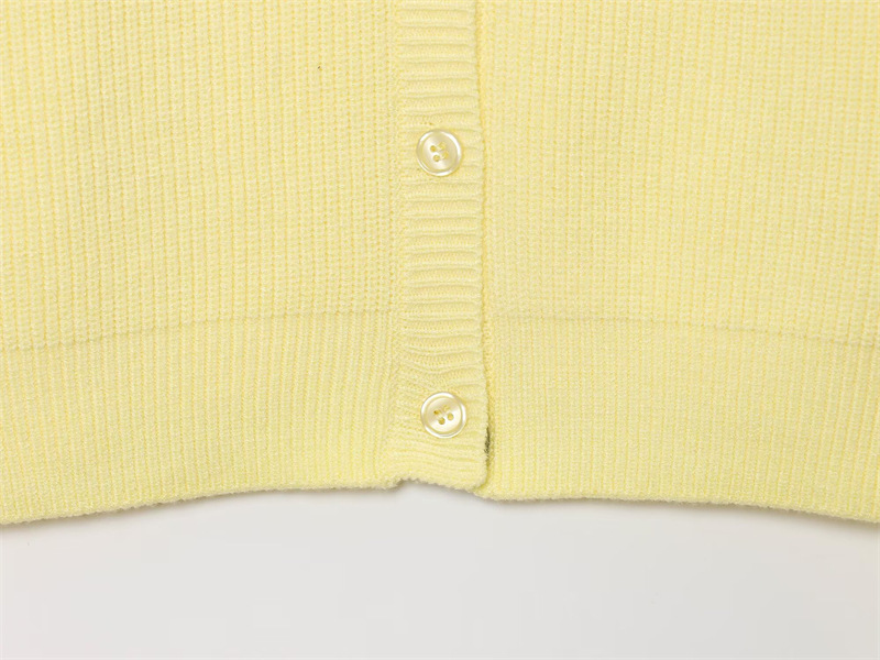 Spring New Style Round Neck Solid Color Loose Fit Pullover Unique Versatile Elegant Commuter Knitwear
