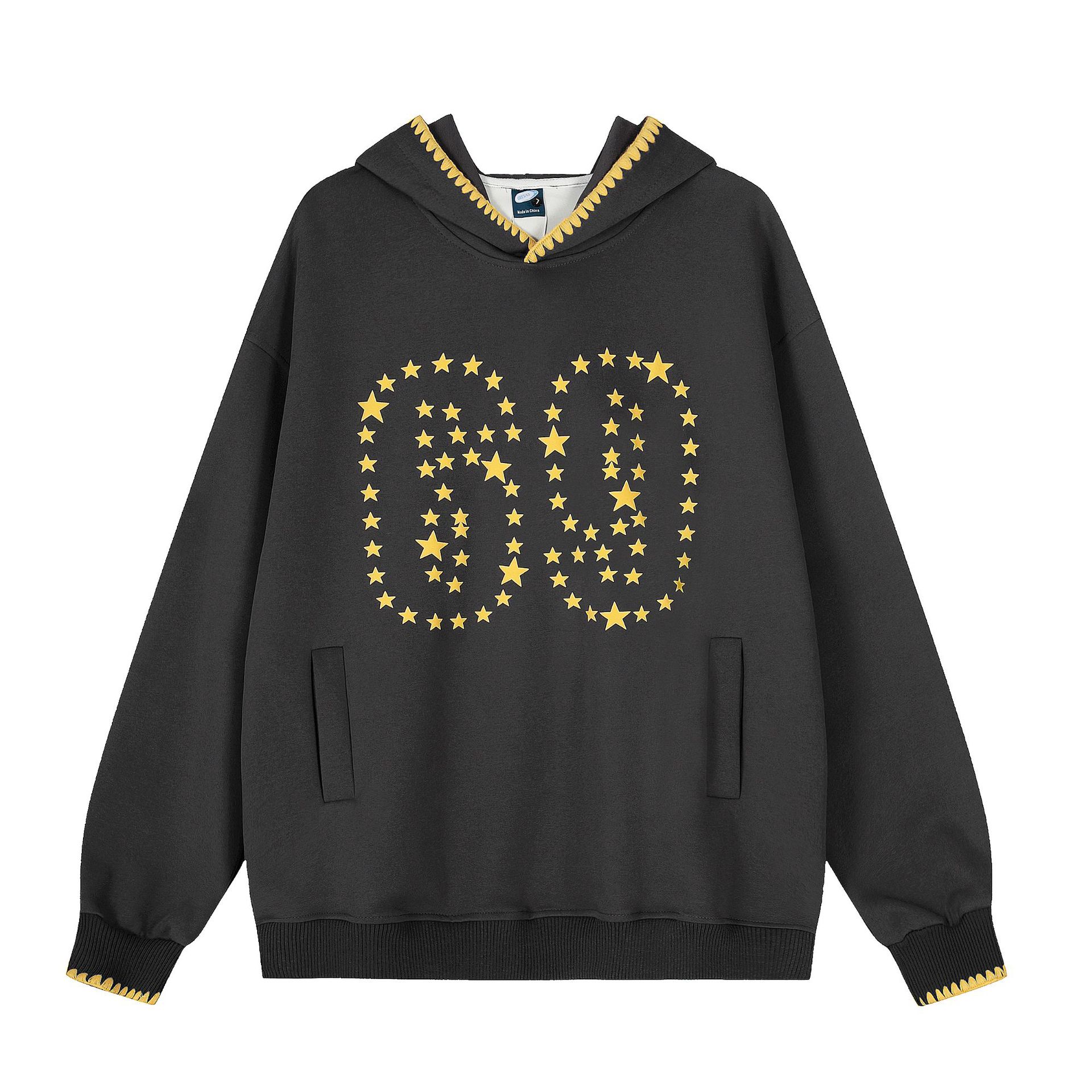 Unisex Cotton Pullover Hoodie