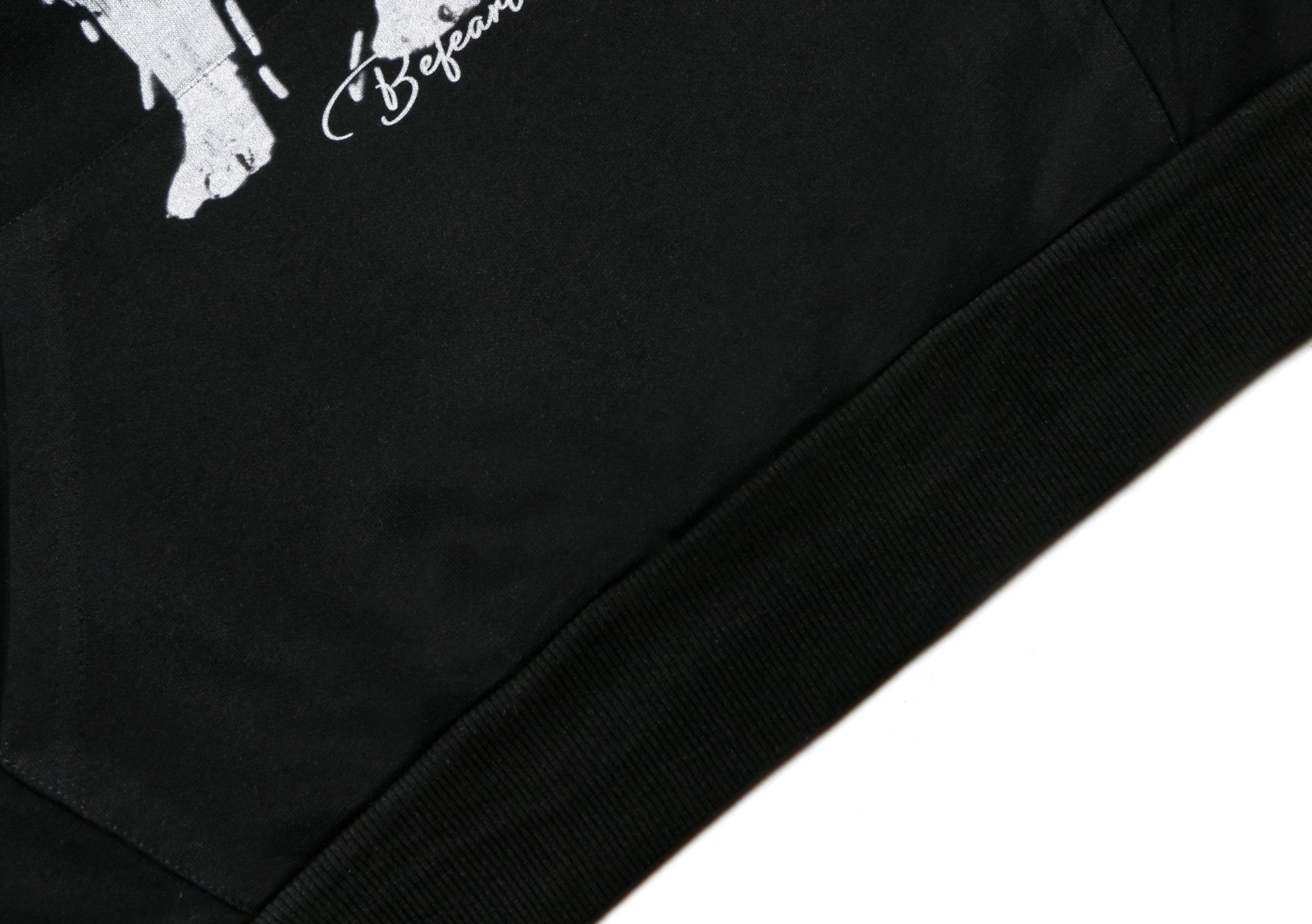 Oversized Streetwear Feline Print Hoodie