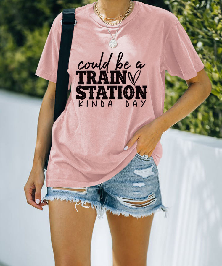 Coastal Cruise V Collar Ladies T-shirt