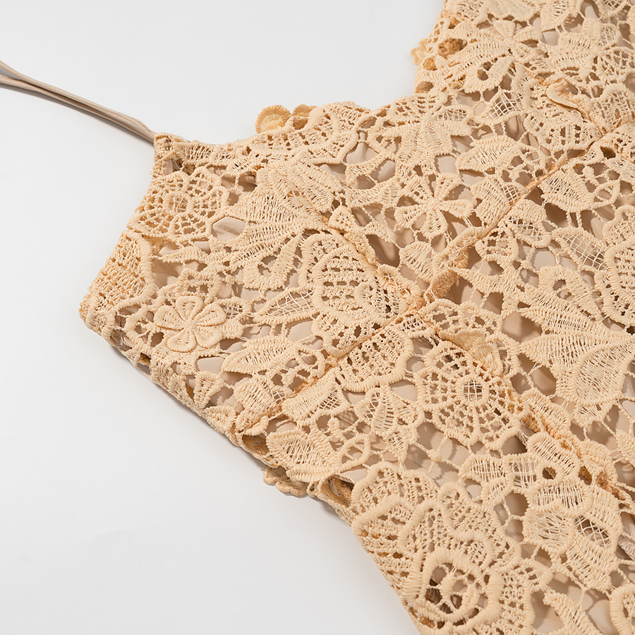 Sexy Style Beige Floral Short Skirt for Women