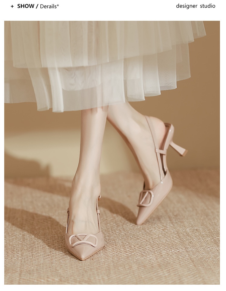 High-heeled Shoes for Women with Thin Heels, Fashionable Dress Shoes, Sandals for Women, Stylish Huizhou Women's Shoes