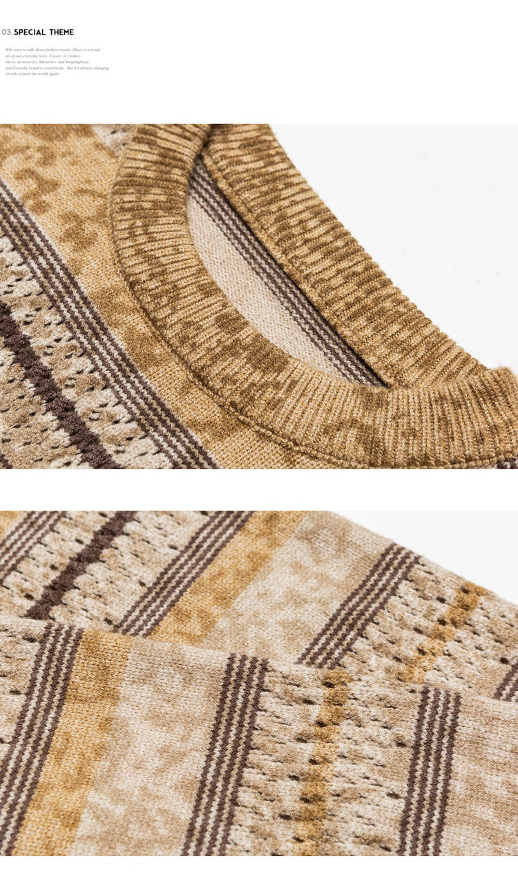 Japanese Workwear Oversized Polyester Sweater