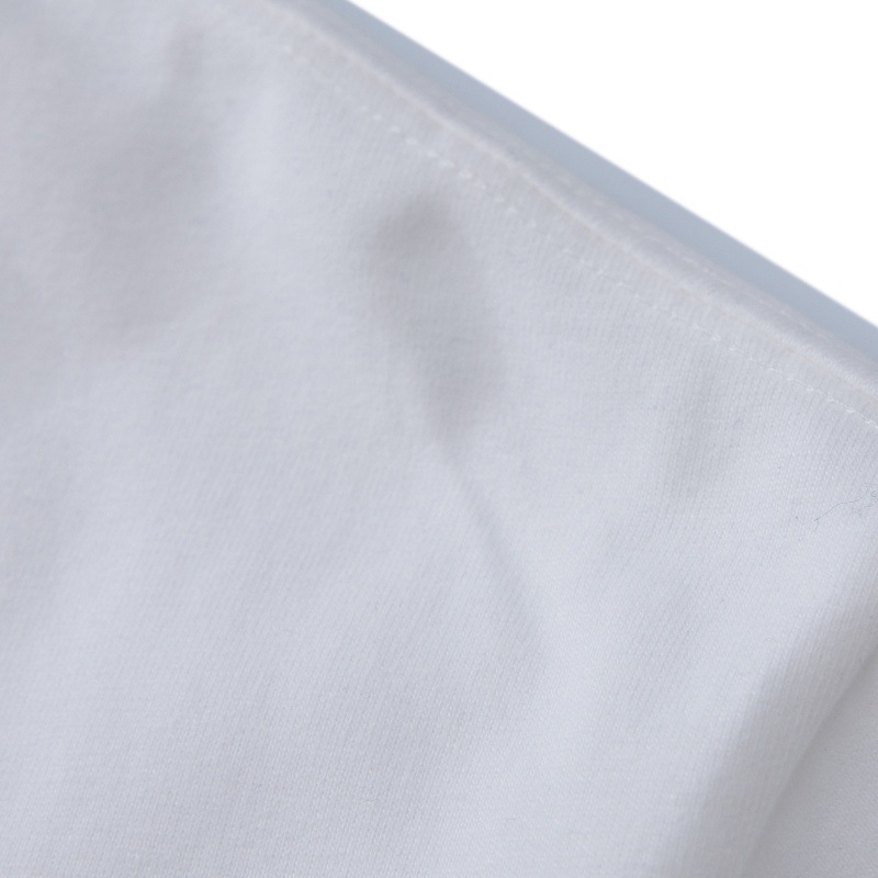 Cotton Stitched Initial Skater Crew Full Arm Tee