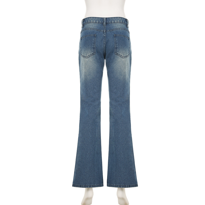 Basic versatile slim fit spicy girl jeans