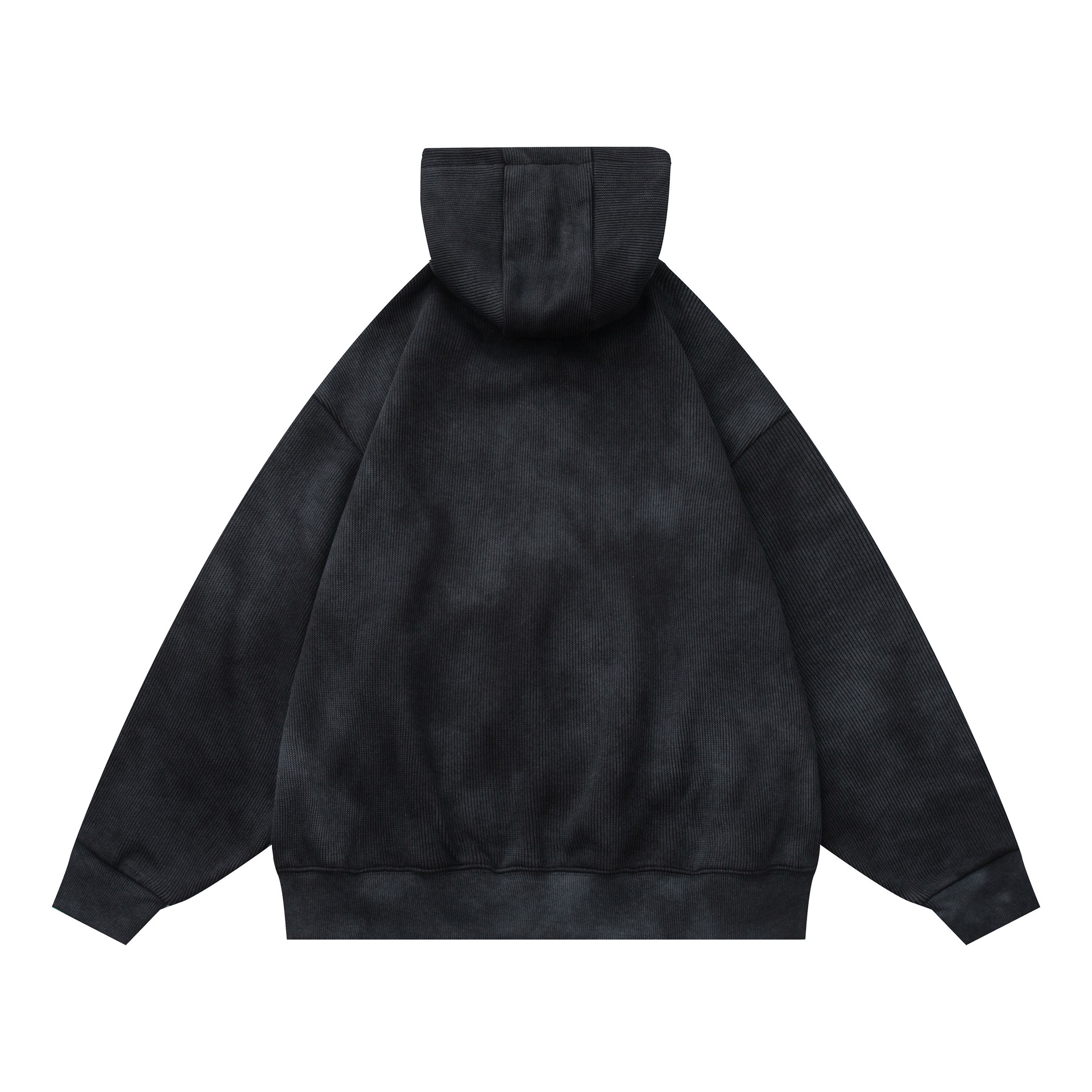Distressed Oversized Retro Graphic Hoodie