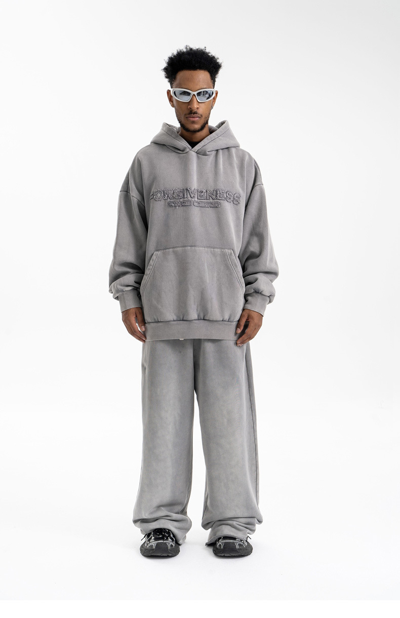 Essential Cotton Initial Hoodie