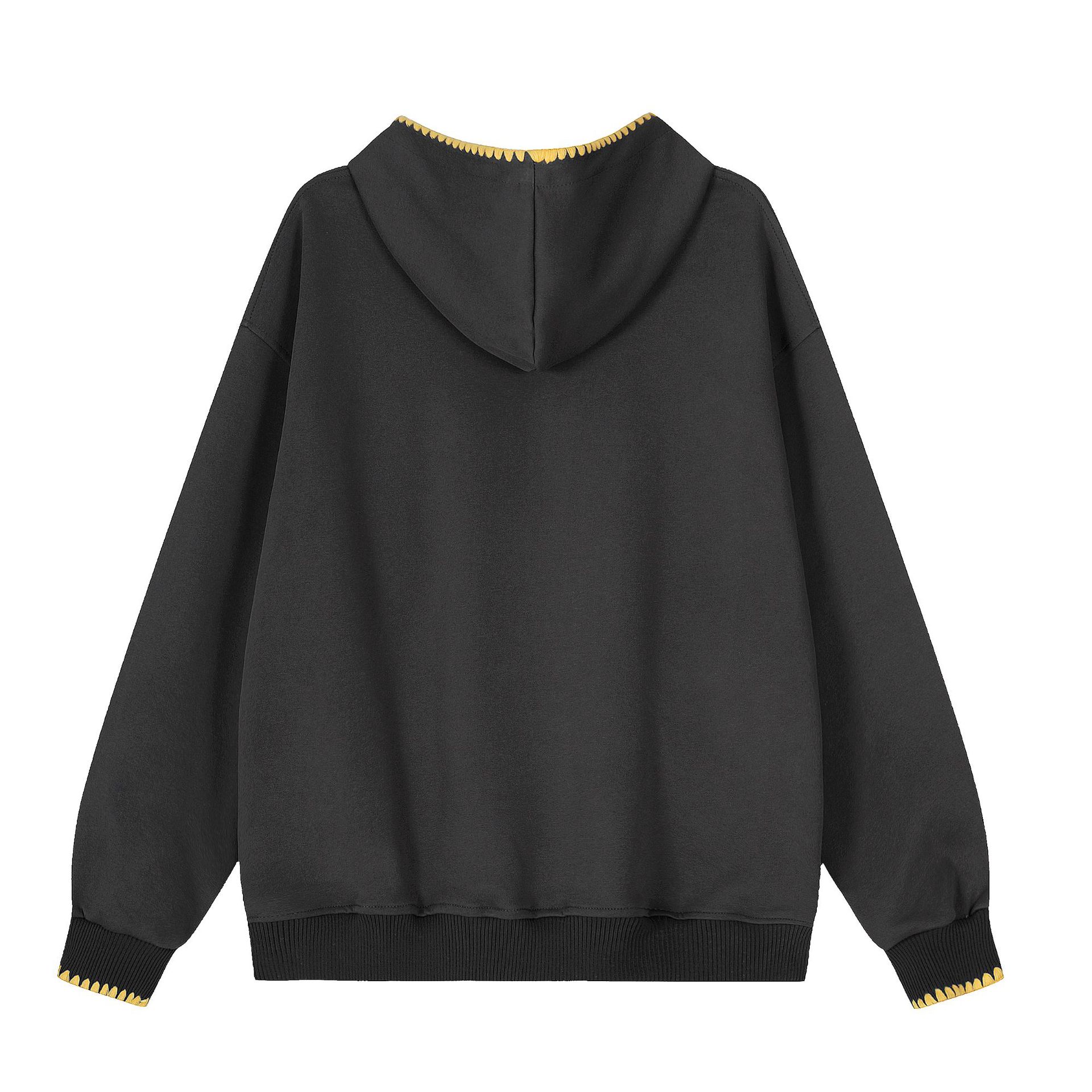 Unisex Cotton Pullover Hoodie