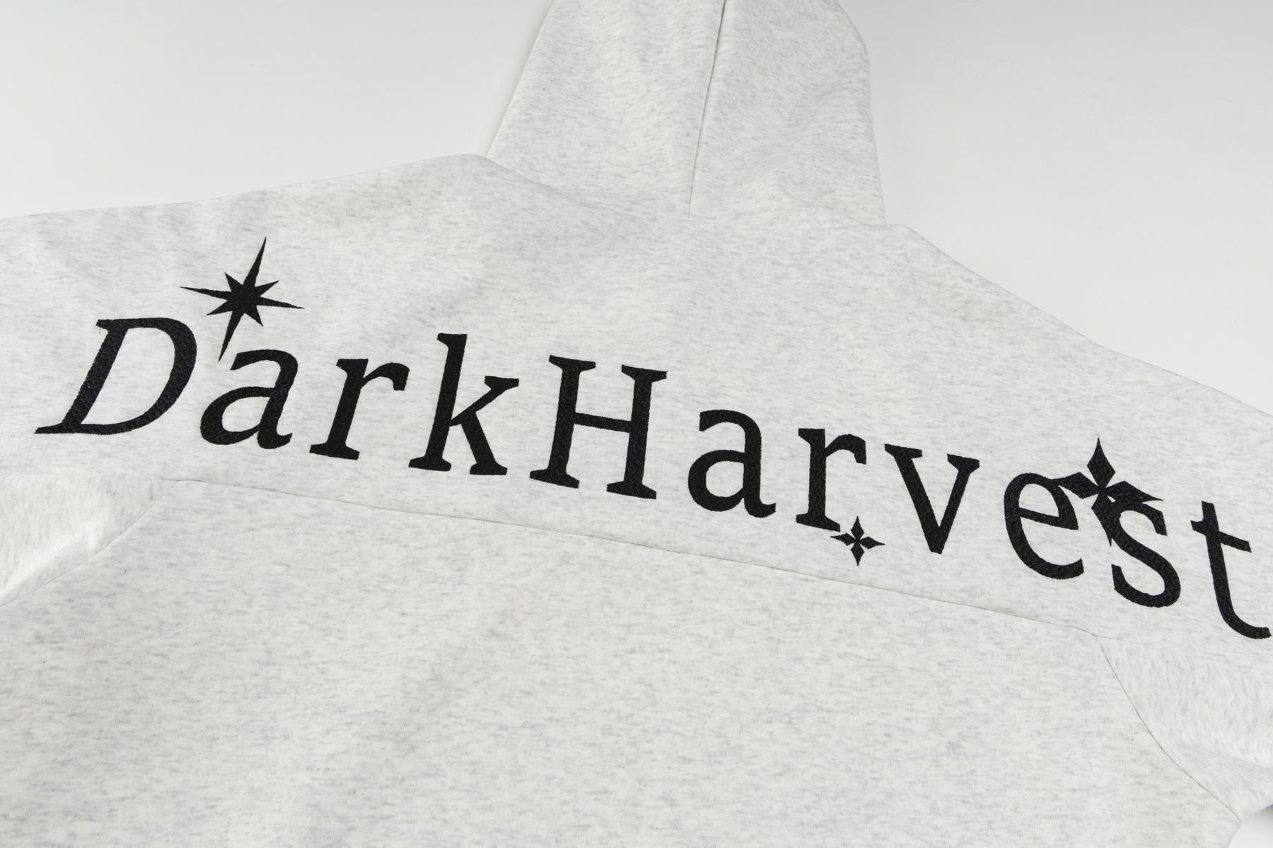 Oxygen Cotton Milk Silk Alphabet Print Hoodie