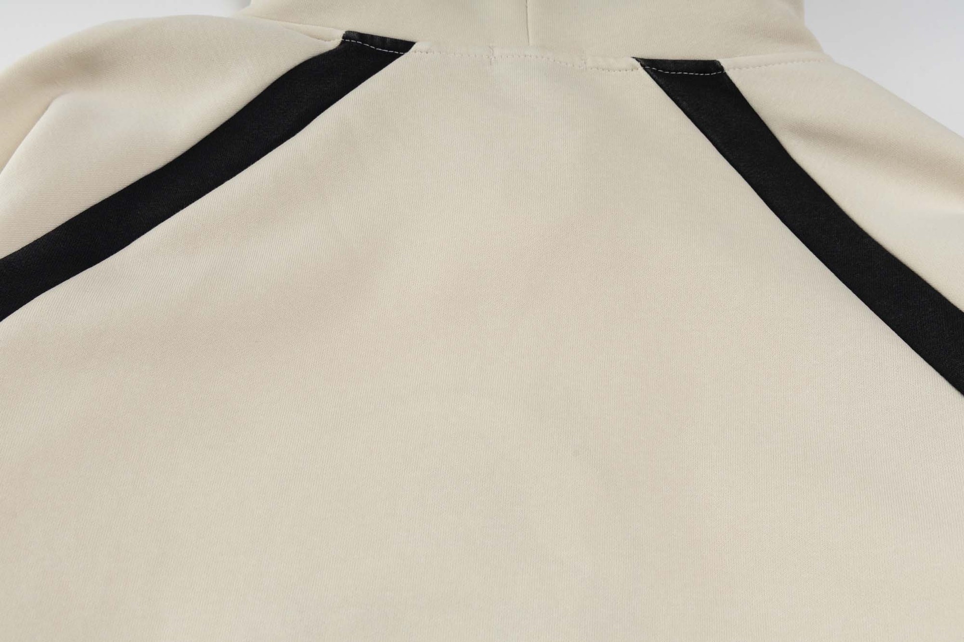 Oversized Letter Print Cotton Hoodie