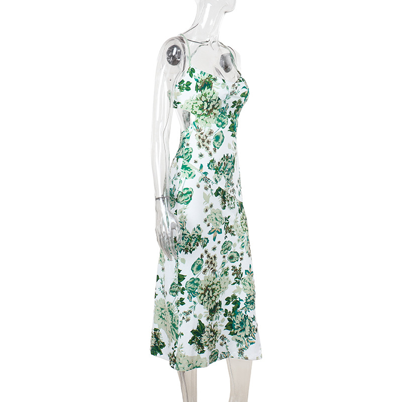 Sleeveless High Waist Irregular Hem Dress