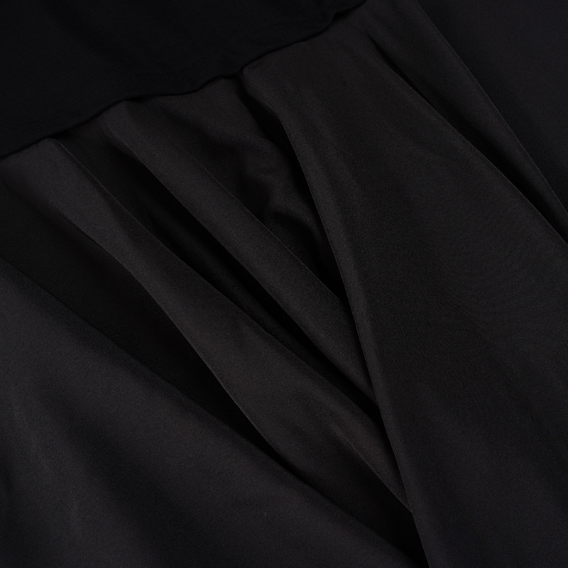 Fitted Scoop Neck Maxi Skirt