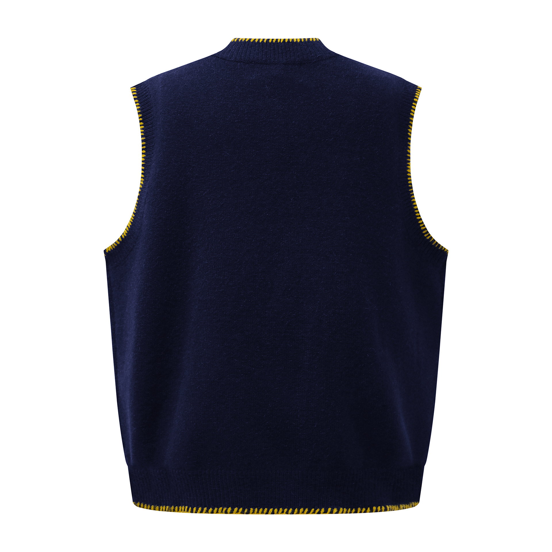 Custom Dalmatian Print Knit Sleeveless Pullover