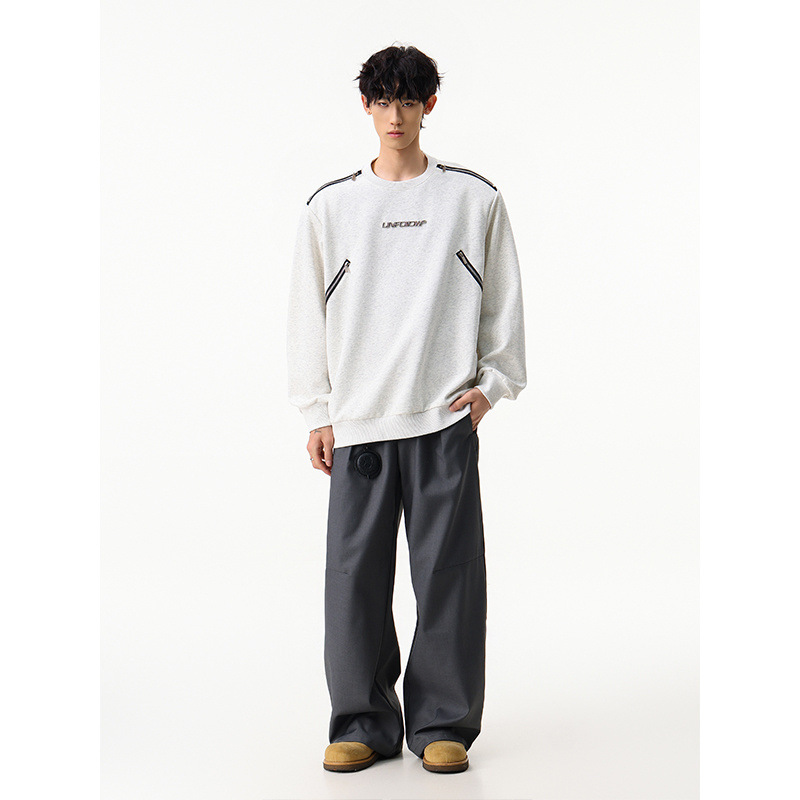 American Trend Oversized Cotton Hoodie