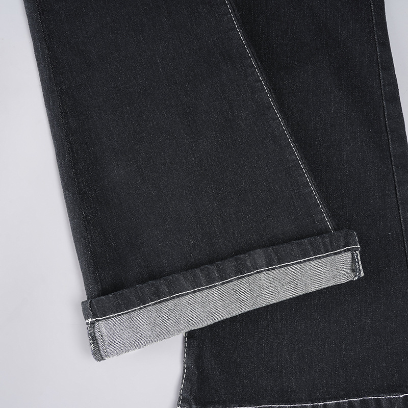 Street Style Simple Retro Slim Low Waist Straight Leg Jeans Elegant Commuting Versatile Casual Pants