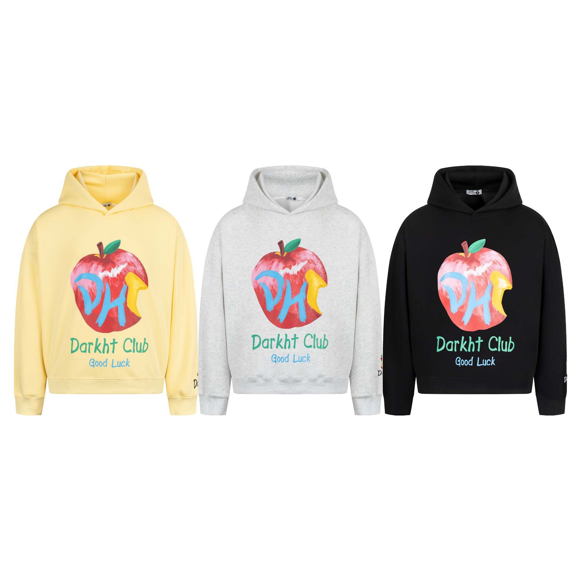 High Street Cotton Typography Oversized Hoodie