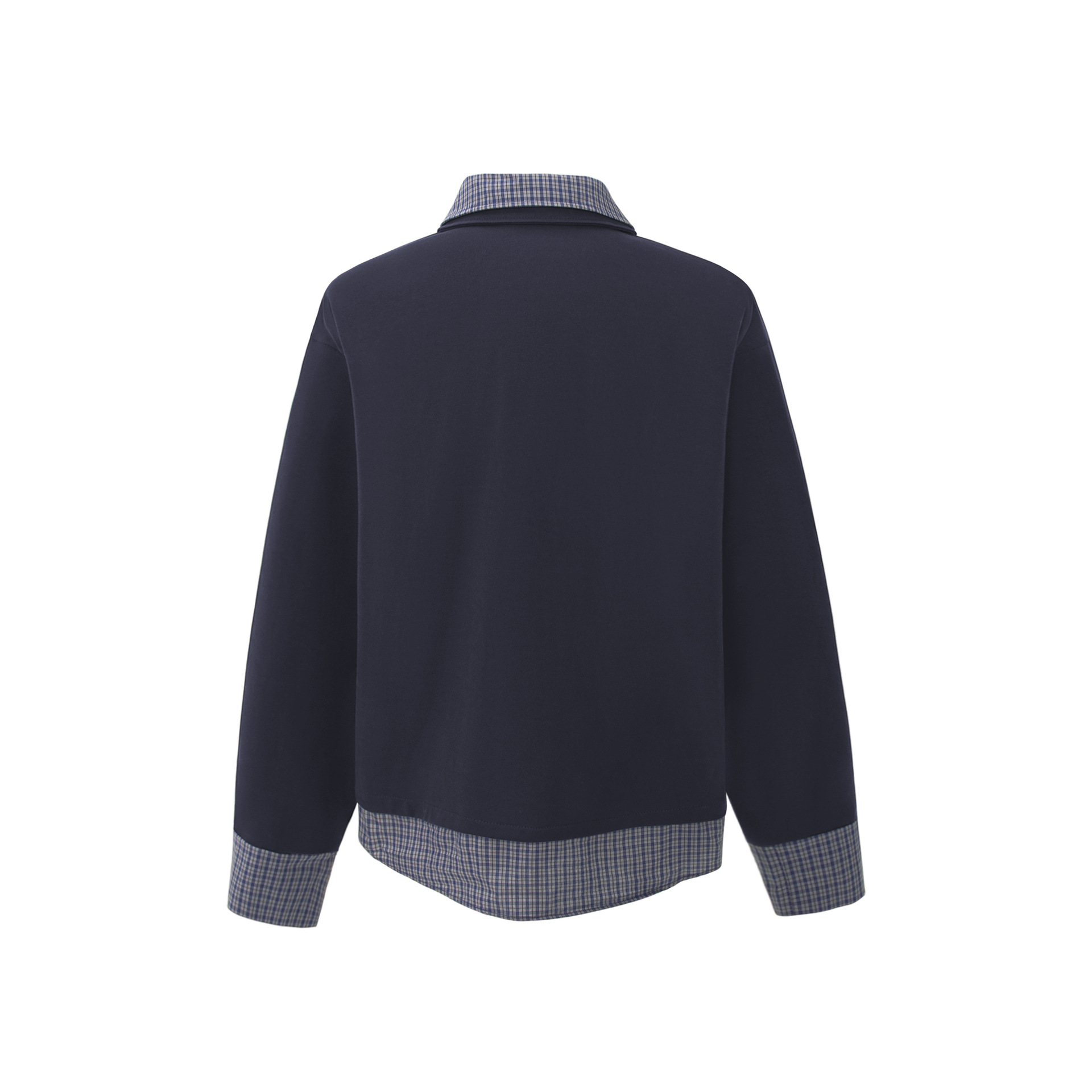 Mens Relaxed Layered Streetwear Hoodie