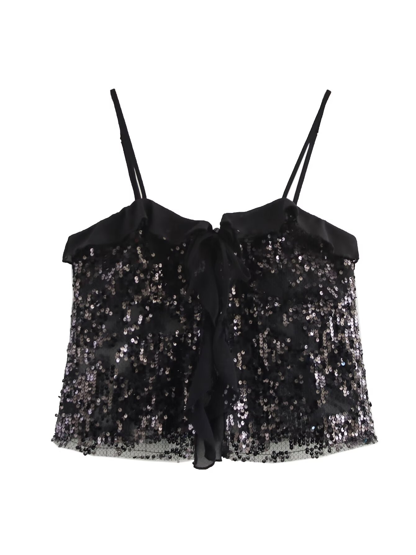 Modern Solid Sparkly Cami