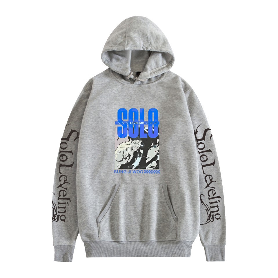 Korean Cotton Long Sleeve Graphic Hoodie Oversized Streetwear